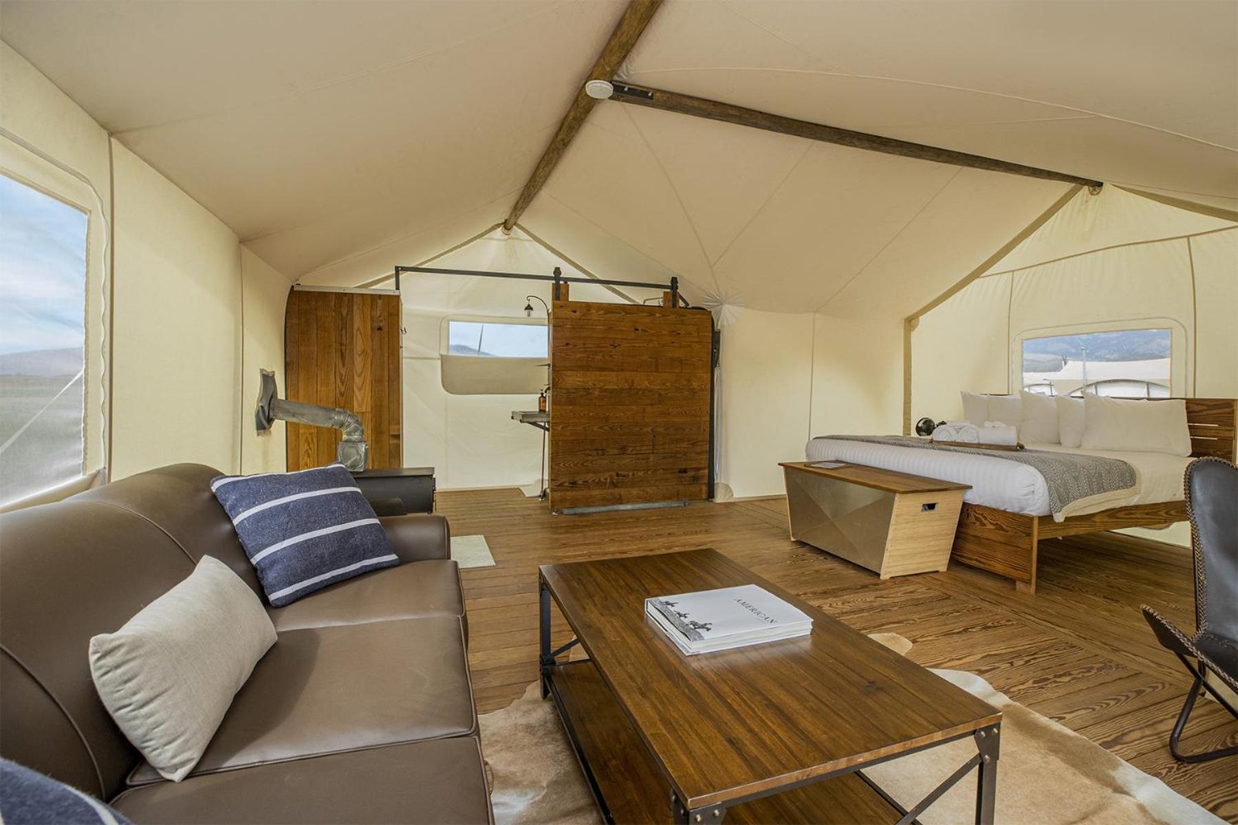Under Canvas North Yellowstone - Paradise Valley Ливингстън Екстериор снимка