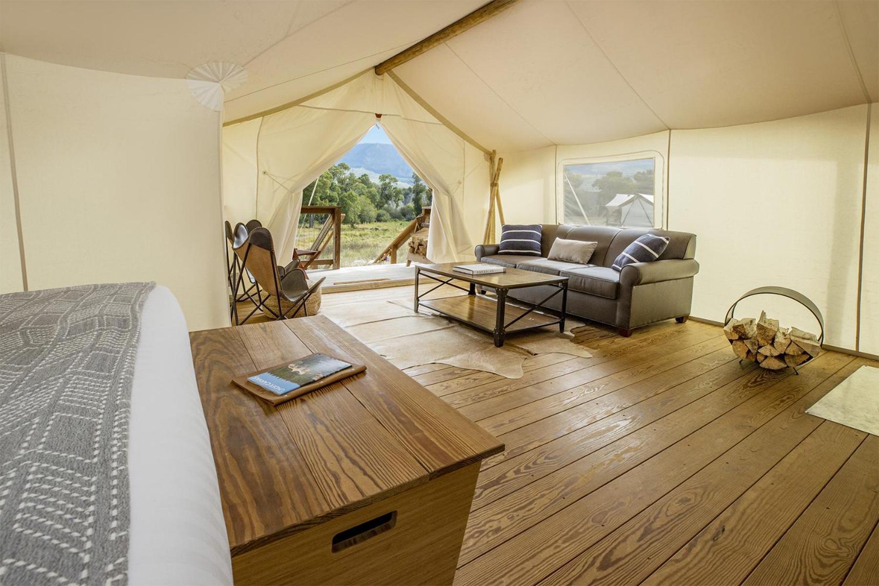 Under Canvas North Yellowstone - Paradise Valley Ливингстън Екстериор снимка