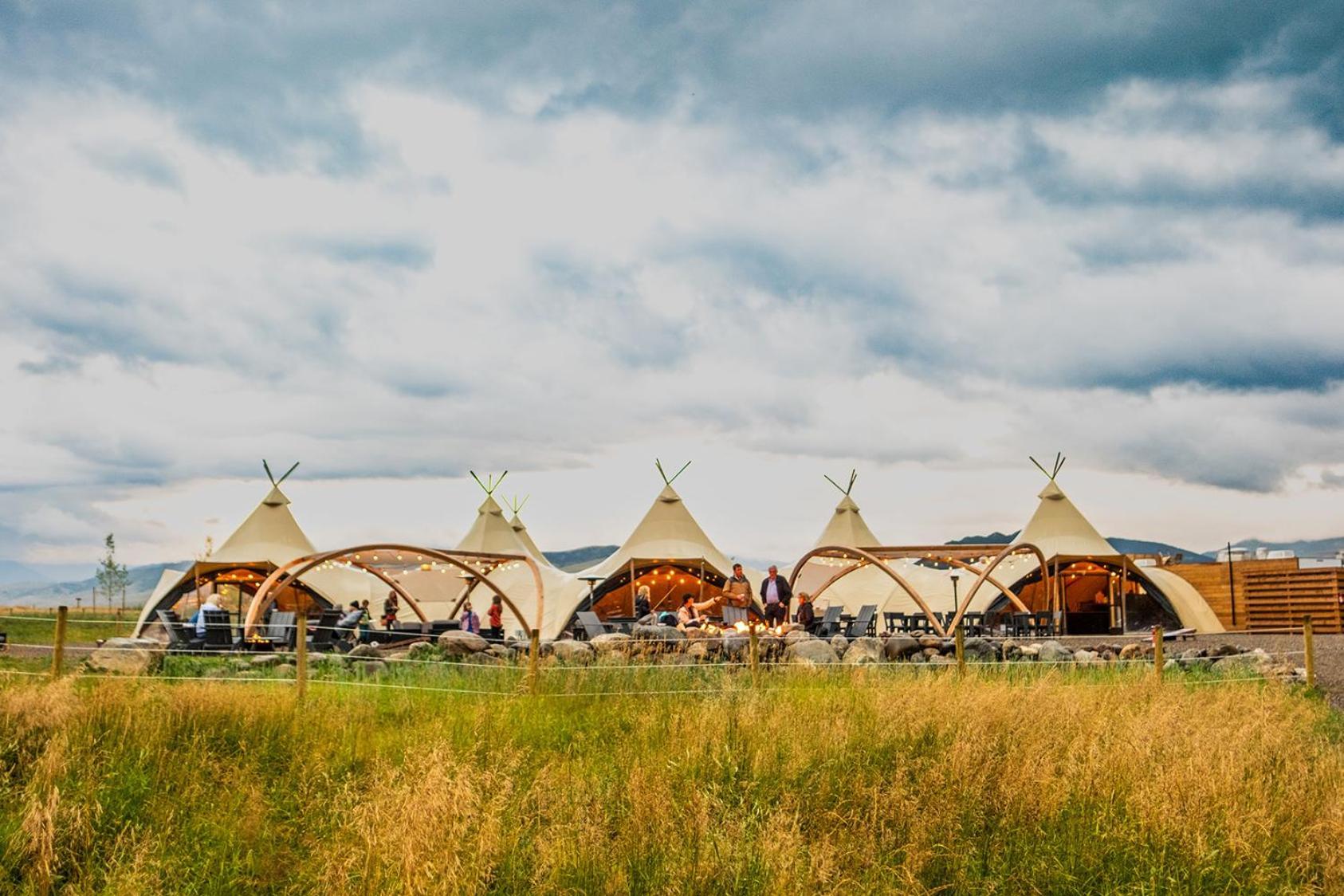 Under Canvas North Yellowstone - Paradise Valley Ливингстън Екстериор снимка