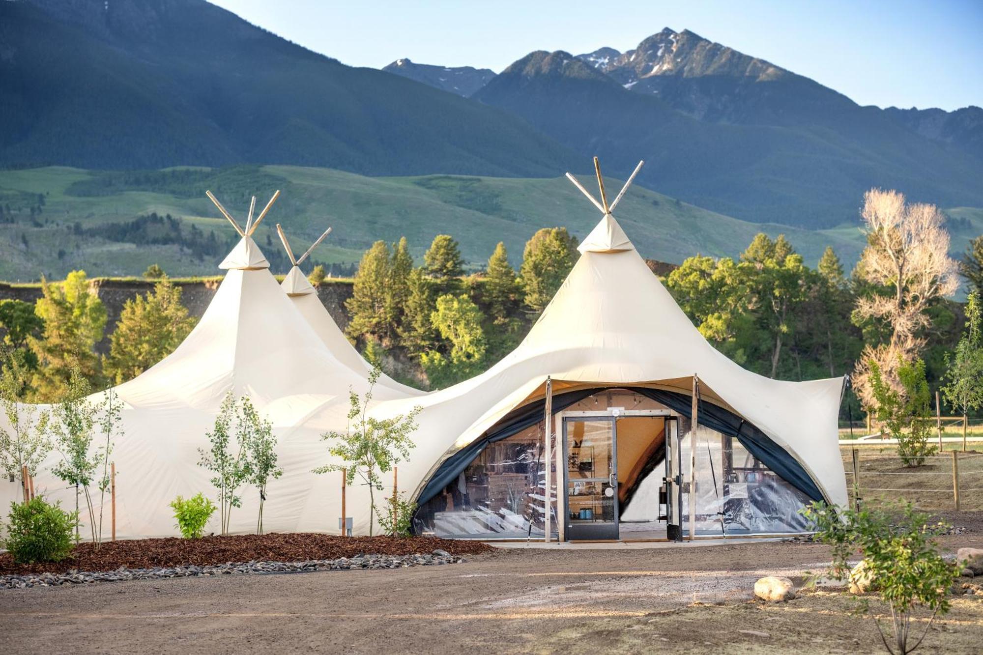 Under Canvas North Yellowstone - Paradise Valley Ливингстън Екстериор снимка